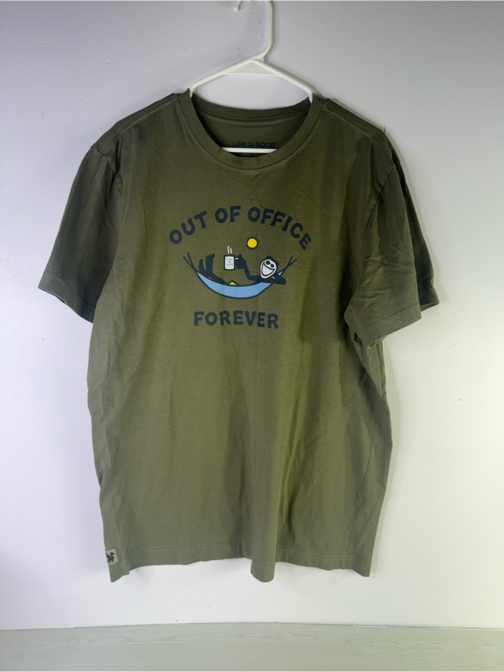 Life is Good Mens Large Out of Office Forever" hammock design